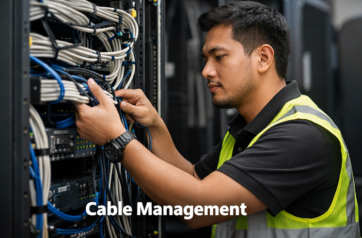 Technician work